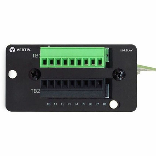 Vertiv Liebert IntelliSlot Relay Card  Remote Monitoring Adapter IS-RELAY - UPS IS-RELAY