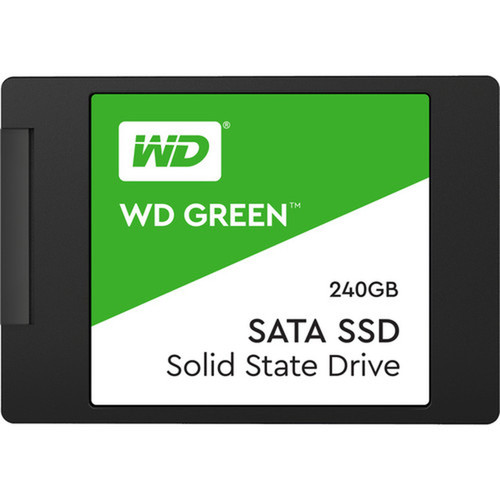 Western Digital Green WDS240G2G0A 240 GB Solid State Drive - 25 Internal - SATA SATA600 - Notebook Desktop PC Device Supported - WDS240G2G0A