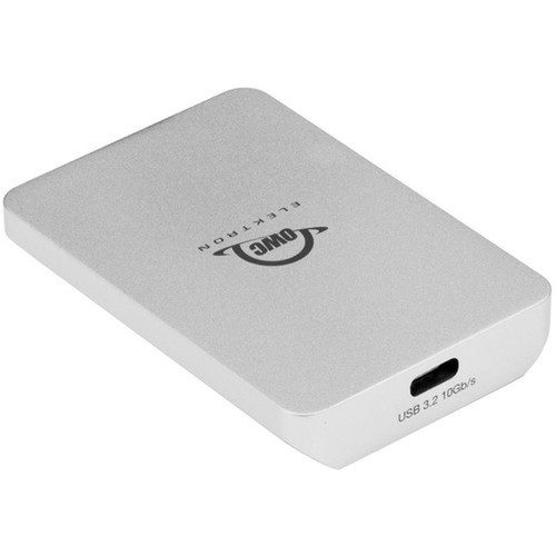 OWC Envoy Pro Elektron 1 TB Portable Rugged Solid State Drive - M2 2242 External - PCI Express NVMe - Silver - MAC Gaming Console - OWCENVPK01