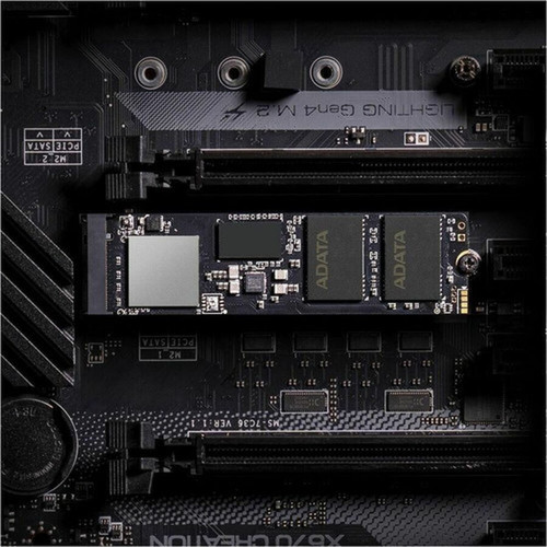 XPG GAMMIX S70 BLADE AGAMMIXS70B-4T-CS 4 TB Solid State Drive - M2 2280 Internal - PCI Express NVMe PCI Express NVMe 40 x4 - Black AGAMMIXS70B-4T-CS