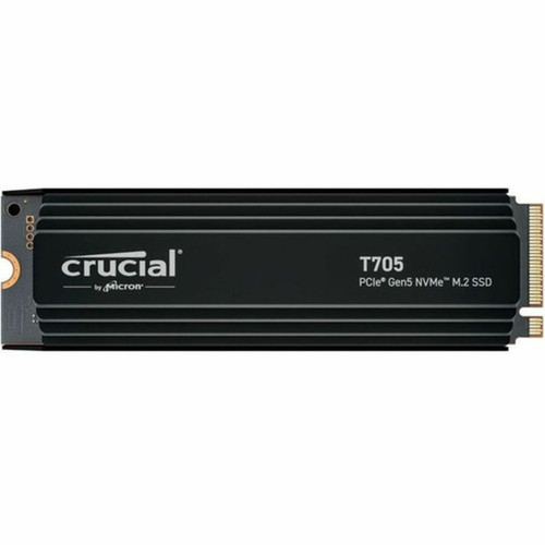 Crucial T705 1 TB Solid State Drive - M2 2280 Internal - PCI Express NVMe PCI Express NVMe 50 x4 - Motherboard Desktop PC Device CT1000T705SSD5