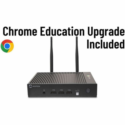 AOpen Chromebox - Intel Celeron N4500 - 8 GB - 32 GB Flash Memory Capacity - Intel Chip - ChromeOS - Intel UHD Graphics LPDDR4X - IEEE 91CM200GA30