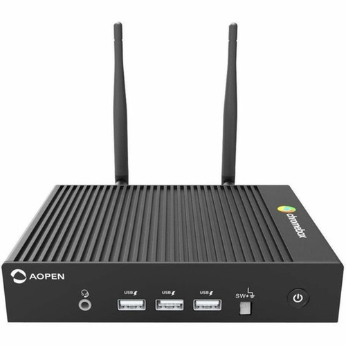 AOpen Chromebox - Intel Celeron N4500 - 8 GB - 32 GB Flash Memory Capacity - Intel Chip - ChromeOS - Intel UHD Graphics LPDDR4X - IEEE 91CM200GA10
