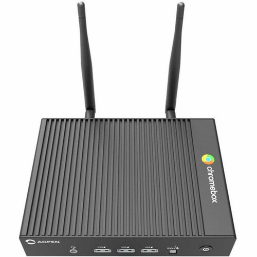 AOpen Chromebox - Intel Celeron N4500 - 8 GB - 32 GB Flash Memory Capacity - Intel Chip - ChromeOS - Intel UHD Graphics LPDDR4X - IEEE 91CM200GA10