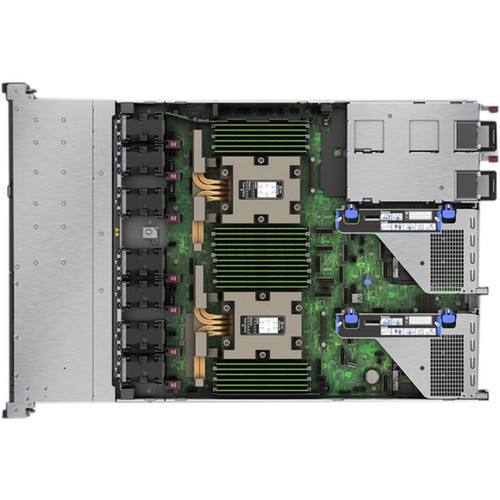 HPE ProLiant DL365 G11 1U Rack Server - 1 x AMD EPYC 9124 270 GHz - 32 GB RAM - 12Gbs SAS Controller - AMD Chip - 2 Processor - 3 TB P55016-B21