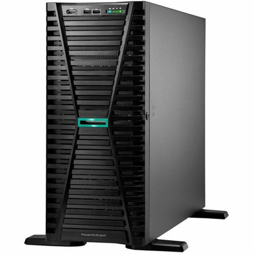 HPE ProLiant ML110 G11 45U Tower Server - 1 x Intel Xeon Gold 5416S 2 GHz - 32 GB RAM - Serial ATA Controller - Intel C741 Chip - 1 - P55537-001