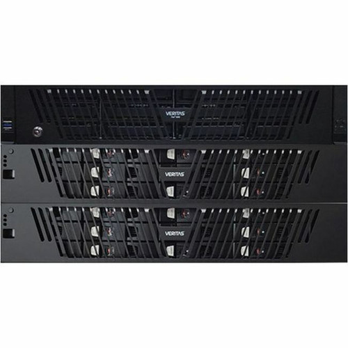 Veritas NetBackup Flex 5260 NAS Storage System - 442 TB Supported HDD Capacity - 271 TB Installed HDD Capacity - 25 Gigabit Ethernet 33952-M0032