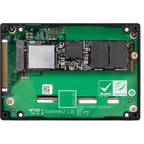 QNAP Drive Enclosure PCI Express NVMe 40 x4 - U2 SFF-8639 Host Interface Internal - 1 x SSD Supported - 1 x Total Bay - 1 x 25 - QDA-UMP4