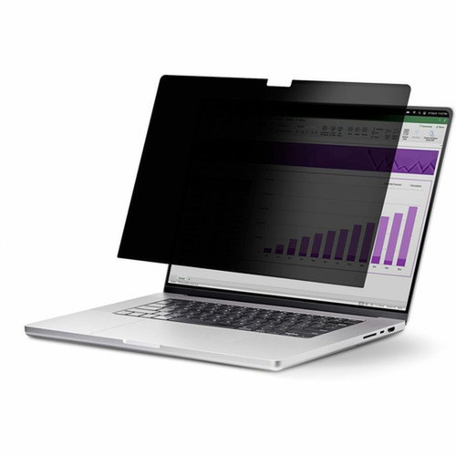 StarTechcom 141-inch 1610 Touch Privacy Screen Laptop Security Shield Anti-Glare Blue Light Filter Flip-Up - Privacy screen uses 141T6-PRIVACY-SCREEN