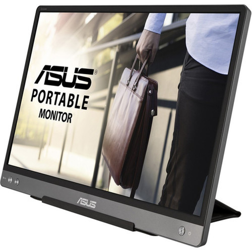 Asus ZenScreen MB14AC 14 Class Full HD LCD Monitor - 169 - Dark Gray - 14 Viewable - In-plane Switching IPS Technology - WLED - x MB14AC