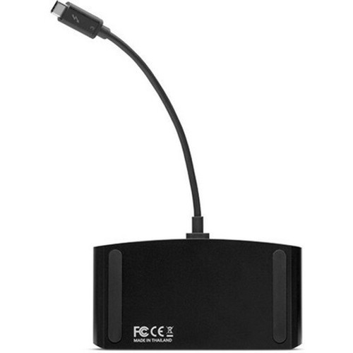 OWC Thunderbolt 3 Mini Dock - for NotebookDesktop PC - Thunderbolt 3 - 2 x USB Ports - 1 x USB 20 - 1 x USB 30 - Network RJ-45 - OWCTB3MDK5P