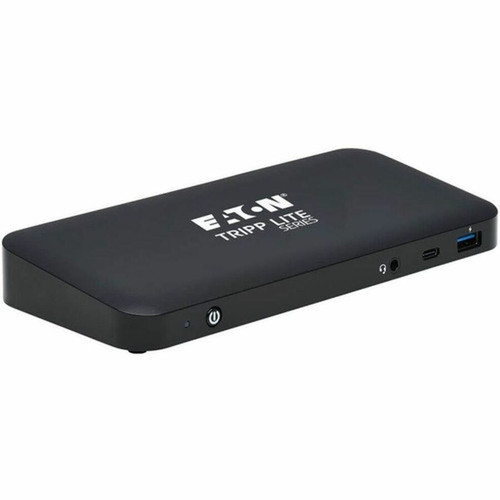 Tripp Lite by Eaton U442-DOCK8-B Docking Station - for MonitorNotebookSmartphoneKeyboardMouseHeadsetFlash Drive - 85 W - USB C - U442-DOCK8-B
