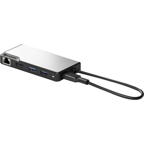Alogic USB-C Fusion MAX 6-in-1 Hub V2 - for TVMonitorProjectorNotebookSmartphoneTabletDesktop PC - 100 W - USB Type C - 4K - x - UCFUPRGVV2-SGR