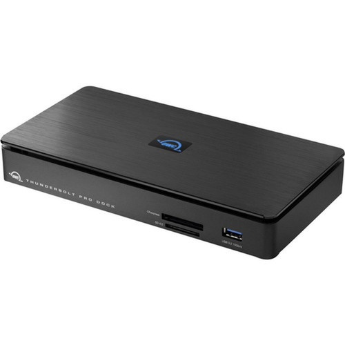 OWC Thunderbolt Pro Dock - for NotebookMonitor - Memory Card Reader - CompactFlash SD - 180 W - Thunderbolt - 3 Displays Supported - OWCTB3DKPRO