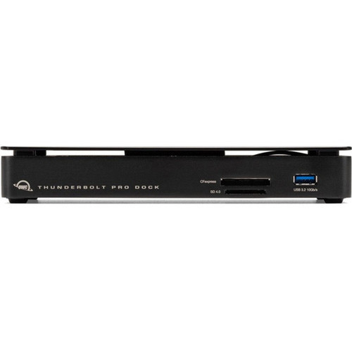 OWC Thunderbolt Pro Dock - for NotebookMonitor - Memory Card Reader - CompactFlash SD - 180 W - Thunderbolt - 3 Displays Supported - OWCTB3DKPRO