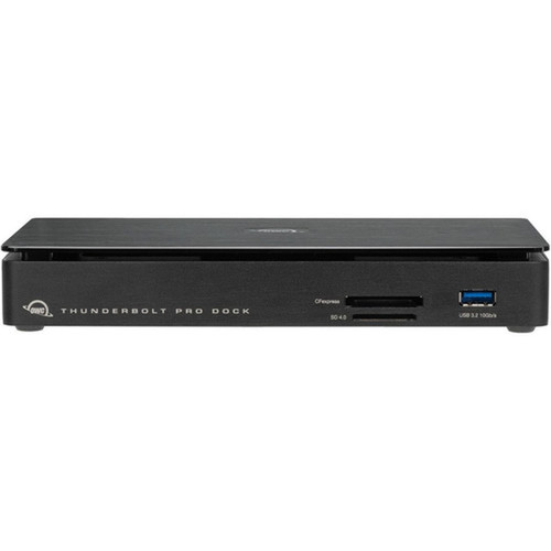 OWC Thunderbolt Pro Dock - for NotebookMonitor - Memory Card Reader - CompactFlash SD - 180 W - Thunderbolt - 3 Displays Supported - OWCTB3DKPRO