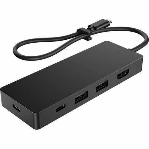 HP USB-C Travel Hub G3 86S97AA - for NotebookMonitor - Charging Capability - 90 W - Rugged - USB Type C - 1 Displays Supported - 4K 86S97AA