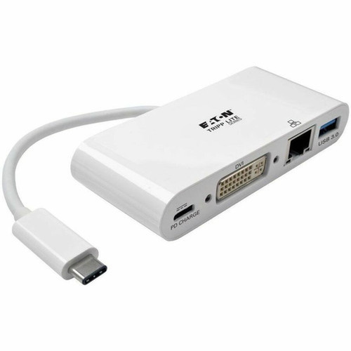 Tripp Lite series U444-06N-DGU-C Docking Station - for NotebookTablet PCDesktop PC - USB Type C - 2 x USB Ports - 2 x USB 30 - - - U444-06N-DGU-C