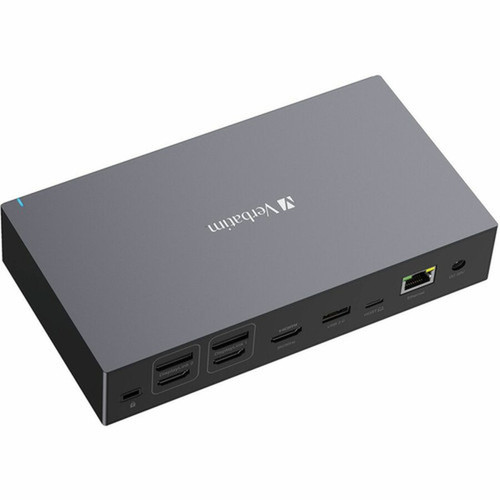 Verbatim USB-C Pro Docking Station 17-in-1 - for HeadsetSpeaker - Charging Capability - Memory Card Reader - SD microSD - USB Type C 32172