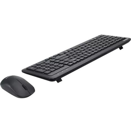 Lenovo 300 Wireless Combo Keyboard and Mouse - US English - USB Type A Wireless RF 240 GHz Keyboard - English US - Black - USB Type GX31C95738