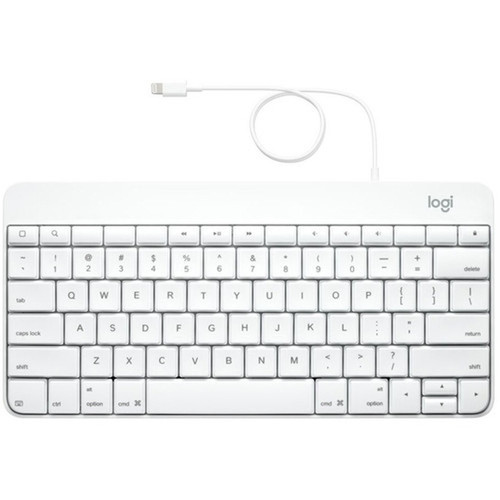 Logitech Keyboard - Cable Connectivity - Lightning Interface - Tablet 920-006341
