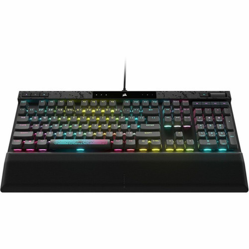 Corsair K70 MAX Gaming Keyboard - Cable Connectivity - USB 31 Type A Interface - RGB LED - 104 Key Windows Lock Key Volume Roller - CH-910961G-NA