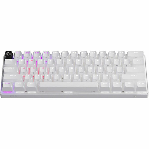 Logitech G PRO X 60 Gaming Keyboard - WiredWireless Connectivity - Bluetooth - 3281 ft 10000 mm - 240 GHz - USB 20 Type A - RGB 920-011902