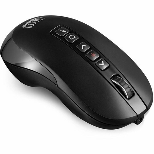 Adesso Air Mouse Wireless Desktop Presenter Mouse With Laser Pointer - Travel Mouse - Laser - Wireless - 100 ft 30480 mm - Radio - - iMouse P40