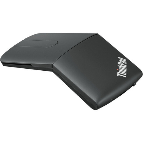 Lenovo ThinkPad X1 Presenter Mouse - Optical - Wireless - BluetoothRadio Frequency - 240 GHz - Black - USB Type A - 1600 dpi - Touch 4Y50U45359