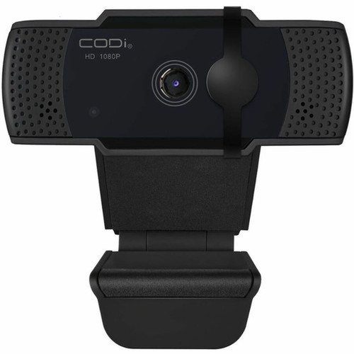 CODi Webcam - 30 fps - Black - USB Type A - Full HD - 1920 x 1080 Video - Auto-focus - 78deg Angle - Microphone - Computer Notebook A05020