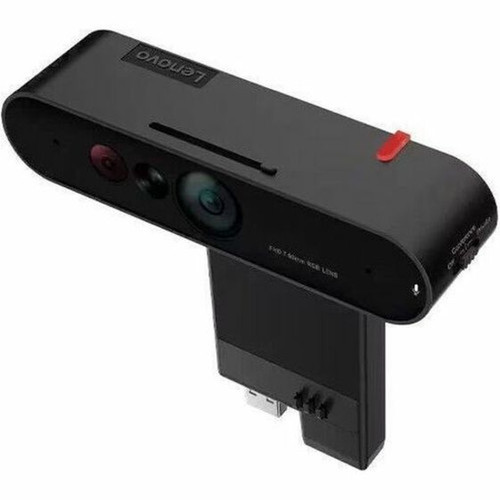 Lenovo ThinkVision MC60 Webcam - Black - USB 20 - 1920 x 1080 Video - 90deg Angle - Microphone - Monitor 4XC1K97399