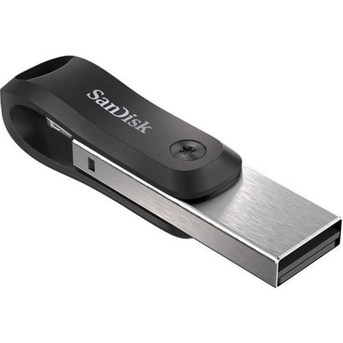SanDisk iXpand Flash Drive Go For Your iPhone - 128 GB - USB 30 Type A Lightning - 1 Year Warranty SDIX60N-128G-GN6NE