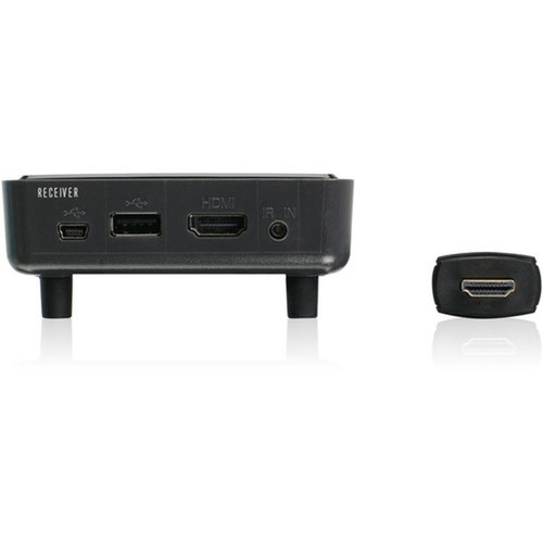 IOGEAR Wireless HDMI Transmitter and Receiver Kit - 1 Input Device - 1 Output Device - 30 ft 9144 mm Range - 1 x USB - 1 x HDMI In - GWHD11