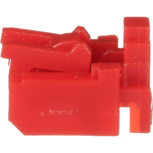 Panduit RJ45 Blockout Device - Flush Mount for Ethernet Jack School Public Access Area Military Network Security - Polycarbonate - SKRJ45RD-X