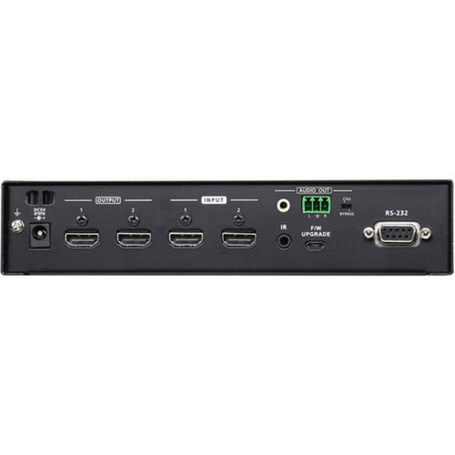 ATEN 2 x 2 True 4K HDMI Matrix Switch with Audio De-Embedder - 4096 x 2160 - 4K - 2 x 2 - Display - 2 x HDMI Out VM0202HB