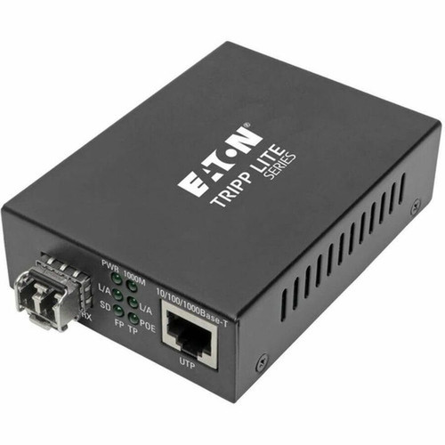 Tripp Lite series N785-P01-LC-MM1 TransceiverMedia Converter - 1 x Network RJ-45 - 1 x LC Ports - DuplexLC Port - Multi-mode - - - N785-P01-LC-MM1