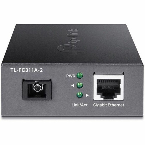 TP-Link Gigabit WDM Media Converter - 1 x Network RJ-45 - 1 x SC Ports - DuplexSC Port - Single-mode - 1550 nm 1310 nm Fiber - - - FC311A-2