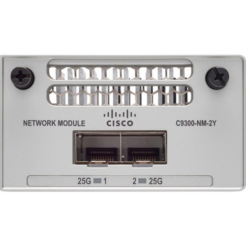 Cisco Catalyst 9300 2 x 25G Network Module - For Optical Network Data NetworkingOptical Fiber25 Gigabit Ethernet - 2 x Expansion - C9300-NM-2Y