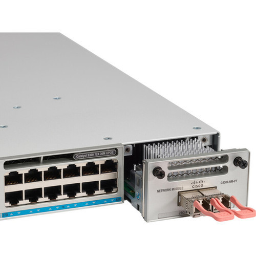 Cisco Catalyst 9300 2 x 25G Network Module - For Optical Network Data NetworkingOptical Fiber25 Gigabit Ethernet - 2 x Expansion - C9300-NM-2Y