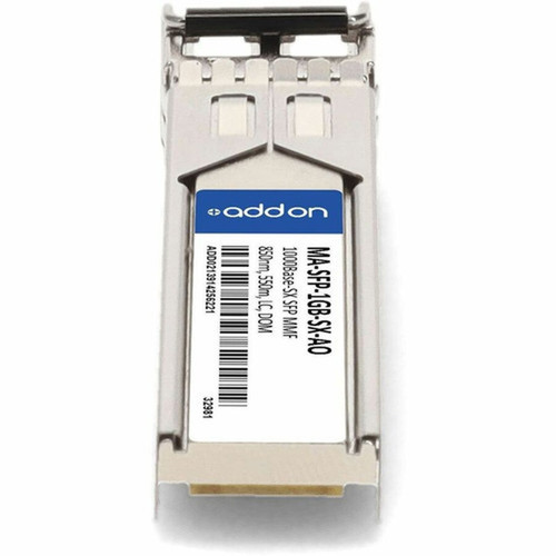AddOn SFP Module - For Optical Network Data Networking - 1 x LC 1000Base-SX Network MA-SFP-1GB-SX-AO