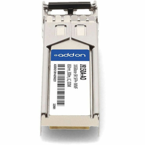 AddOn HP J9150A Compatible 10GBASE-SR MMF LC SFP 850NM 300M - For Data Networking Optical Network - 1 x LC Duplex 10GBase-SR Network J9150A-AO
