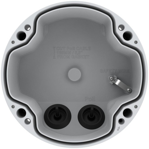 AXIS 02712-001 TP1602-E Mounting Box for Network Camera - IK10 Impact & IP66 Outdoor Rated - White