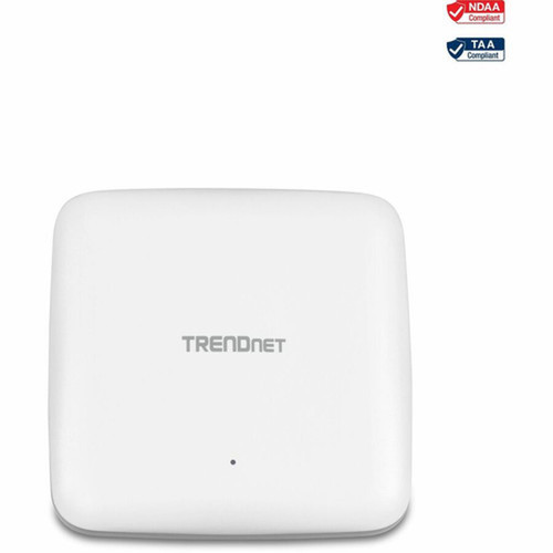 TRENDnet AX1800 Dual Band WiFi 6 PoE Access Point 1201Mbps WiFi AX  576Mbps WiFi N MU-MIMO OFDMA1024 QAM WDS Client Bridge - TEW-921DAP
