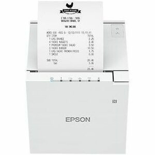 Epson OmniLink TM-m30III Desktop Direct Thermal Printer - Monochrome - Receipt Print - Fast Ethernet - USB - USB Host - With Cutter - C31CK50011