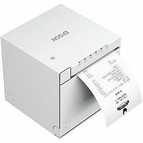 Epson OmniLink TM-m30III Desktop Direct Thermal Printer - Monochrome - Receipt Print - Fast Ethernet - USB - USB Host - With Cutter - C31CK50011