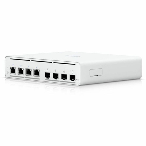 Ubiquiti UISP Switch Plus - 4 Ports - 25 Gigabit Ethernet 10 Gigabit Ethernet - 25GBase-T 10GBase-X - 2 Layer Supported - Modular UISP-S-PLUS