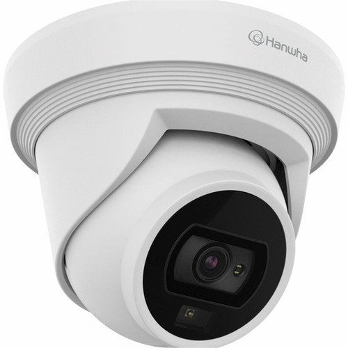 Wisenet QNE-C8013RL 5 Megapixel Outdoor Network Camera - Color - Flateye - White - 9843 ft 30 m InfraredColor Night Vision - MJPEG QNE-C8013RL