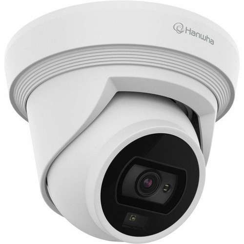 Hanwha QNE-C9013RL 8 Megapixel Outdoor 4K Network Camera - Color - Flateye - White - 9843 ft 30 m InfraredColor Night Vision - - x QNE-C9013RL