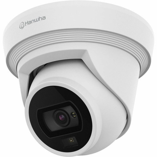 Hanwha QNE-C9013RL 8 Megapixel Outdoor 4K Network Camera - Color - Flateye - White - 9843 ft 30 m InfraredColor Night Vision - - x QNE-C9013RL