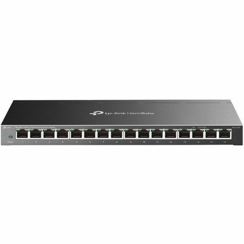 TP-Link Omada 16-Port Gigabit Easy Smart Switch - 16 Ports - Gigabit Ethernet - 101001000Base-T - 2 Layer Supported - 919 W Power - DS116GE